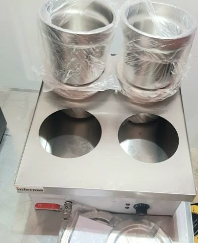 4 Pot Wet Bain Marie Wet Well Heat Electric Food Warmer 4 x 7 Liter - Image 4