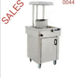 Chips warmer with lights and chips storage Brand New***