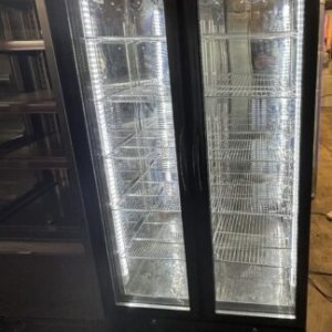 Double Door Drinks Fridge