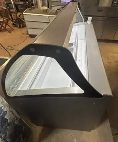 ISA 13 Pan Ice-Cream Display Freezer,On Wheels, blind cover,Freezer,Storage - Image 3