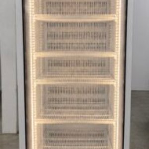 Commercial Single Glass Door Display Freezer – LED Lighting – Excellent Working Order