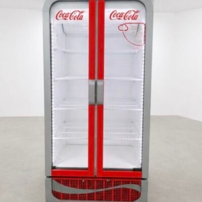 Coca-Cola Double Glass Door Display Fridge | Commercial Drinks Chiller