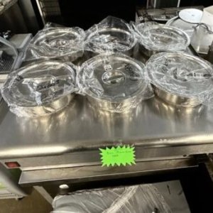 Parry Wet Bain Marie 4L  6 Pot Commercial Food Warmer with Drain Tap.🚰