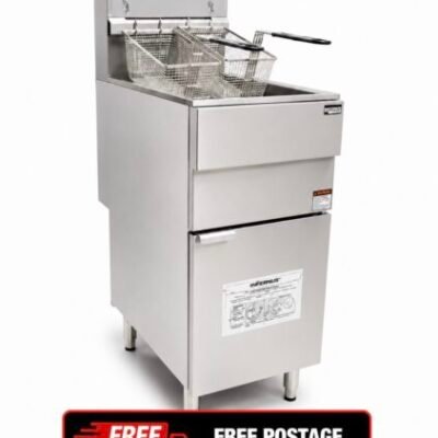 CHIPS FRYER GAS DOUBLE BAS KET 4 Burner (BRAND NEW) Free postage.