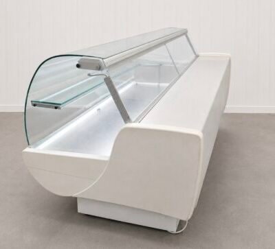 Meat Display Fridge 2.1m Deli Counter 230V Serve Over.